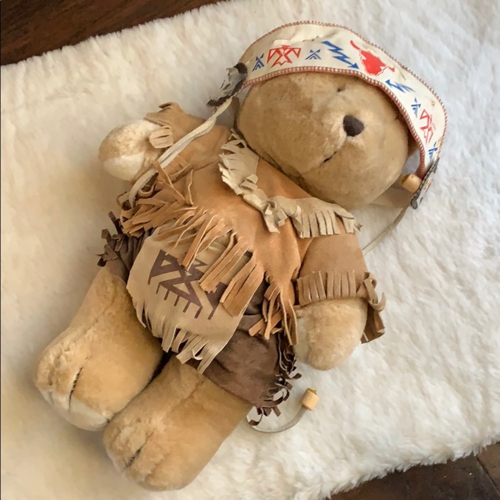 Bearsland Indian stuffed bear